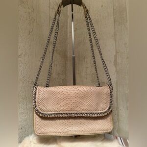 Henri Bendel Python Cream Crossbody